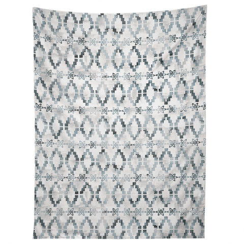 Schatzi Brown Aviana Stripe White Tapestry