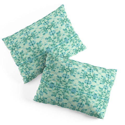 Schatzi Brown Bexeley Tie Dye MInt Pillow Shams