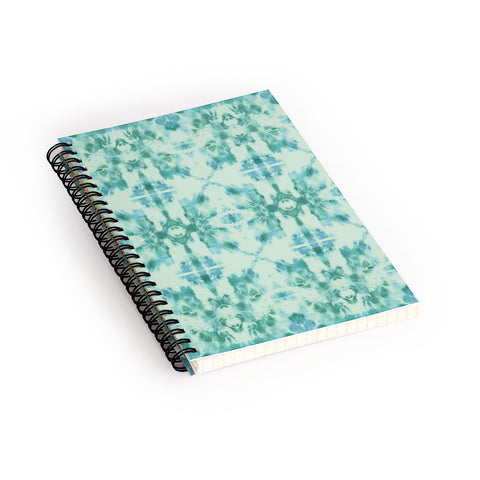 Schatzi Brown Bexeley Tie Dye MInt Spiral Notebook