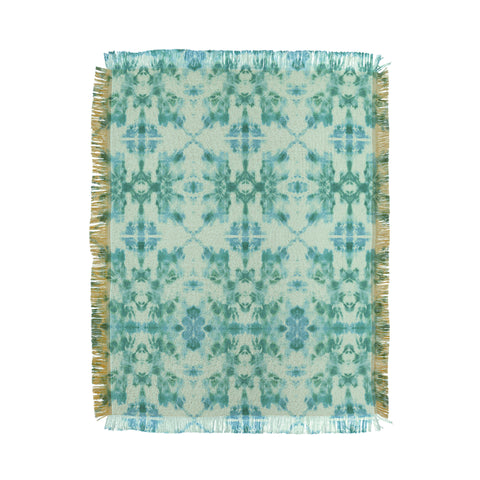 Schatzi Brown Bexeley Tie Dye MInt Throw Blanket