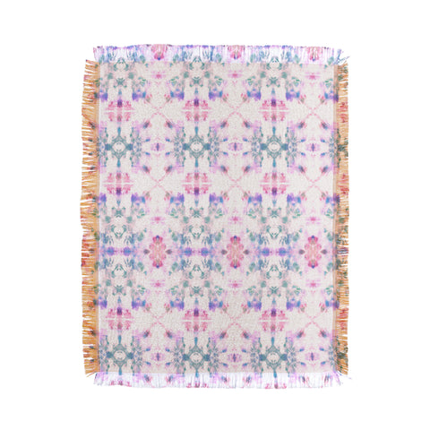 Schatzi Brown Bexeley Tie Dye Pastel Throw Blanket