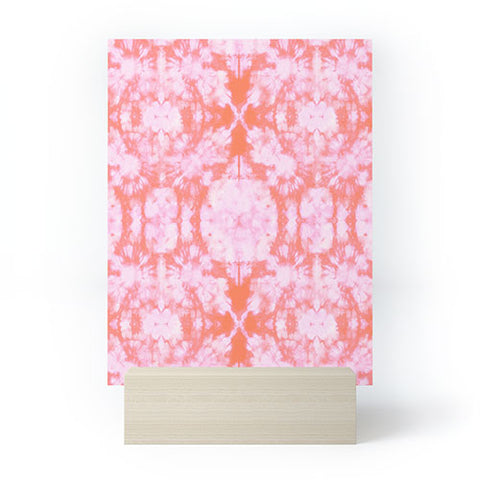 Schatzi Brown Bexeley Tie Dye Pink Mini Art Print