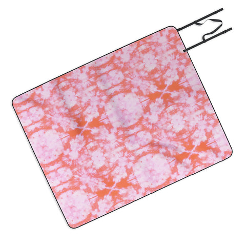 Schatzi Brown Bexeley Tie Dye Pink Picnic Blanket