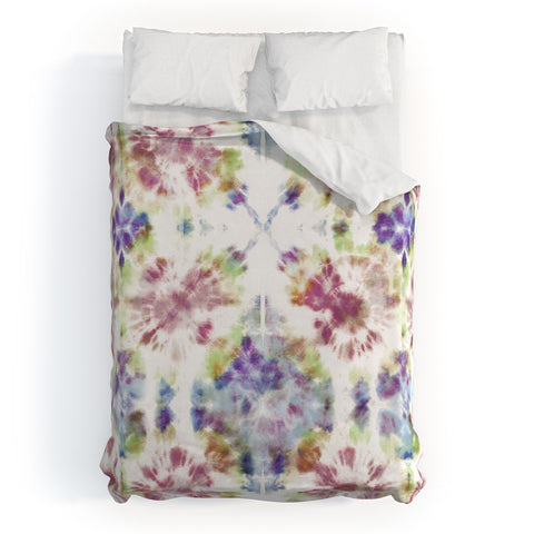 Schatzi Brown Bexeley Tie Dye Rainbow Duvet Cover