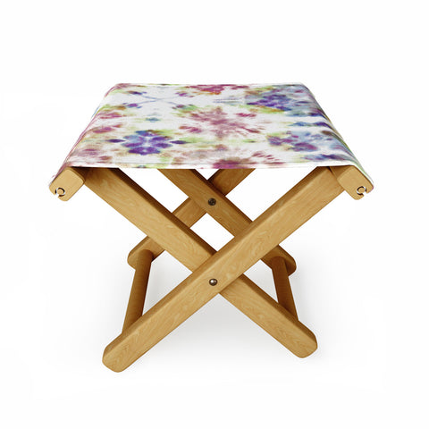 Schatzi Brown Bexeley Tie Dye Rainbow Folding Stool
