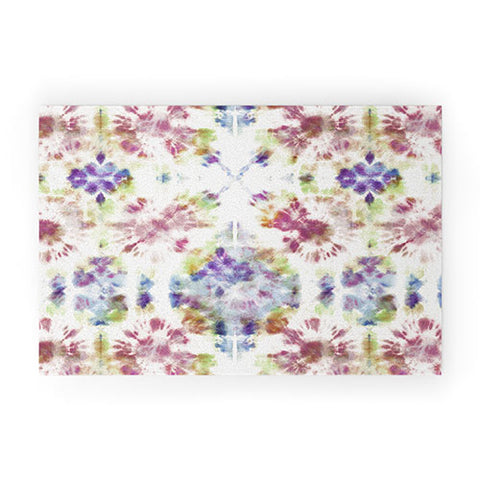 Schatzi Brown Bexeley Tie Dye Rainbow Welcome Mat