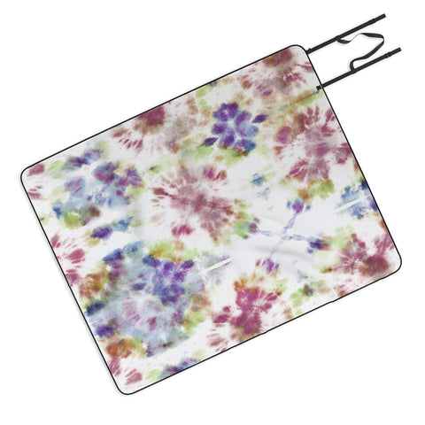 Schatzi Brown Bexeley Tie Dye Rainbow Picnic Blanket