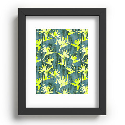 Schatzi Brown Bird of Paradise Green Recessed Framing Rectangle