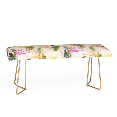 Schatzi Brown Birdie Tropical Ivory Bench