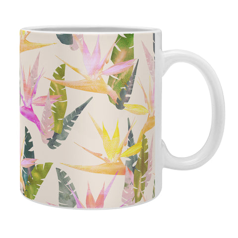Schatzi Brown Birdie Tropical Ivory Coffee Mug
