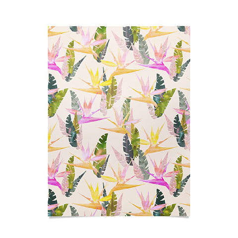 Schatzi Brown Birdie Tropical Ivory Poster