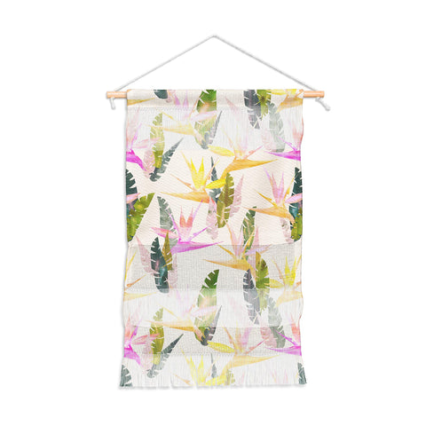 Schatzi Brown Birdie Tropical Ivory Wall Hanging Portrait