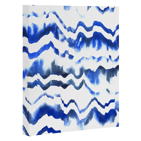 Schatzi Brown Blue Water Love Art Canvas