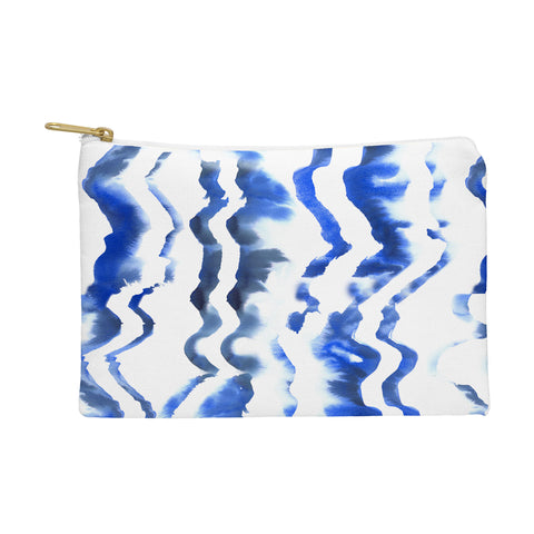 Schatzi Brown Blue Water Love Pouch