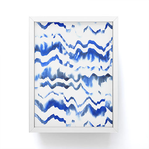 Schatzi Brown Blue Water Love Framed Mini Art Print