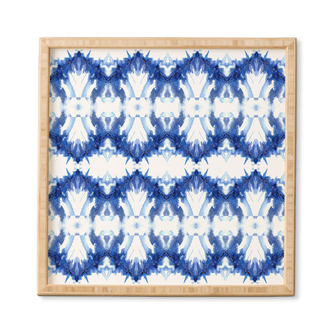 Schatzi Brown Blue Water Love Number 6 Framed Wall Art