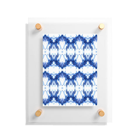 Schatzi Brown Blue Water Love Number 6 Floating Acrylic Print