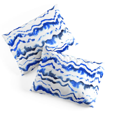 Schatzi Brown Blue Water Love Pillow Shams