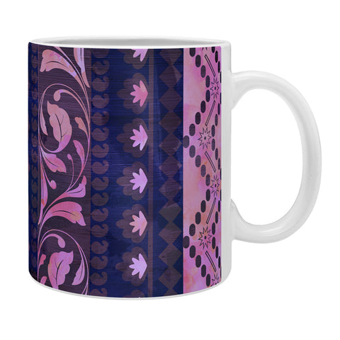 Schatzi Brown Bodhi Bohemian Stripe Purple Coffee Mug