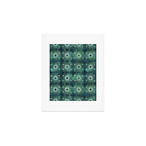 Schatzi Brown Boho Basic 18 Green Art Print