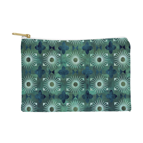 Schatzi Brown Boho Basic 18 Green Pouch