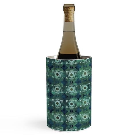 Schatzi Brown Boho Basic 18 Green Wine Chiller
