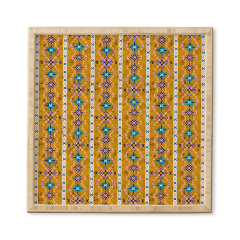 Schatzi Brown Boho Basic 3 Dandelion Framed Wall Art