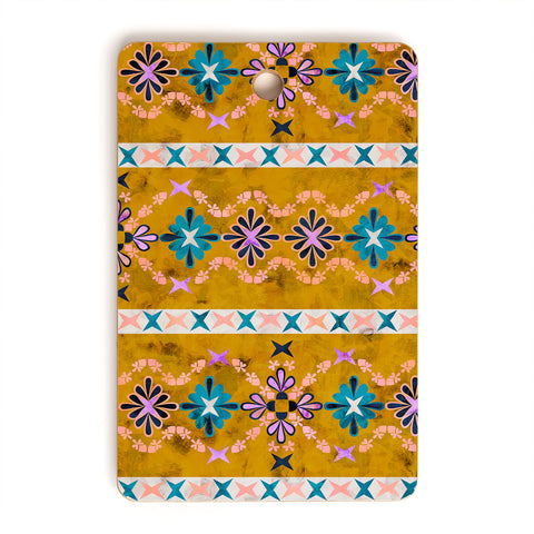 Schatzi Brown Boho Basic 3 Dandelion Cutting Board Rectangle