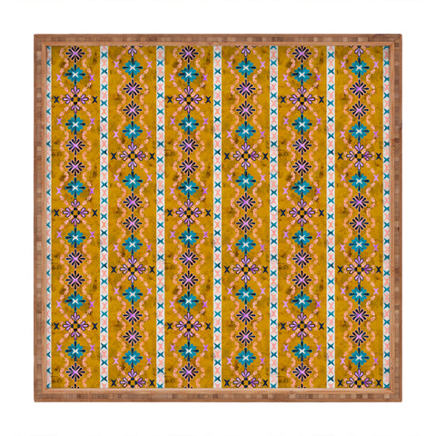 Schatzi Brown Boho Basic 3 Dandelion Square Tray