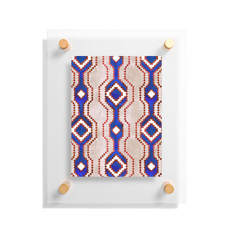 Schatzi Brown Boho Basic Eye RWB Floating Acrylic Print