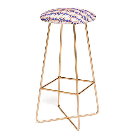 Schatzi Brown Boho Basic Eye RWB Bar Stool
