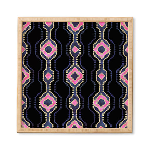 Schatzi Brown Boho Basic Eye Sparkle Framed Wall Art