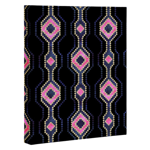 Schatzi Brown Boho Basic Eye Sparkle Art Canvas