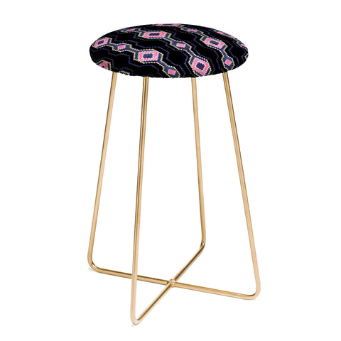 Schatzi Brown Boho Basic Eye Sparkle Counter Stool