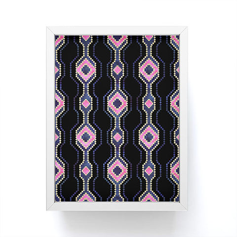 Schatzi Brown Boho Basic Eye Sparkle Framed Mini Art Print