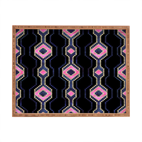 Schatzi Brown Boho Basic Eye Sparkle Rectangular Tray