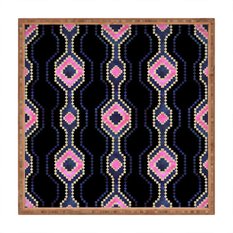 Schatzi Brown Boho Basic Eye Sparkle Square Tray