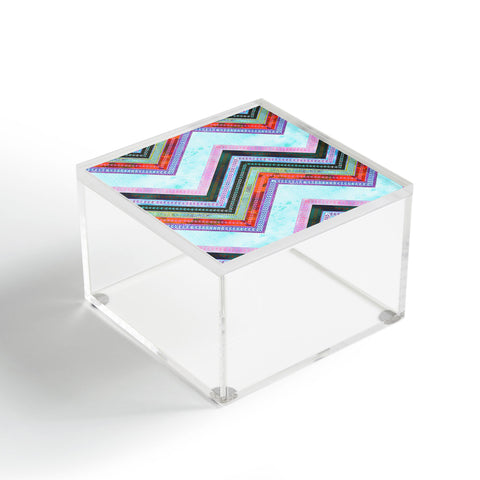 Schatzi Brown Boho Chevron 1B Acrylic Box