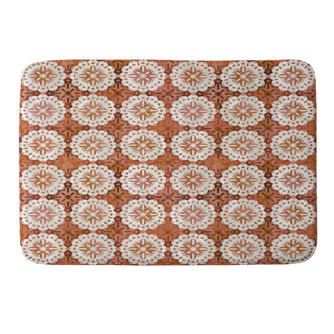Schatzi Brown Boho Medallion Desert Memory Foam Bath Mat