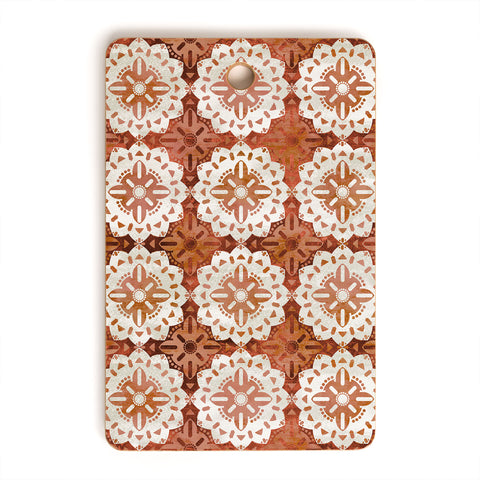 Schatzi Brown Boho Medallion Desert Cutting Board Rectangle