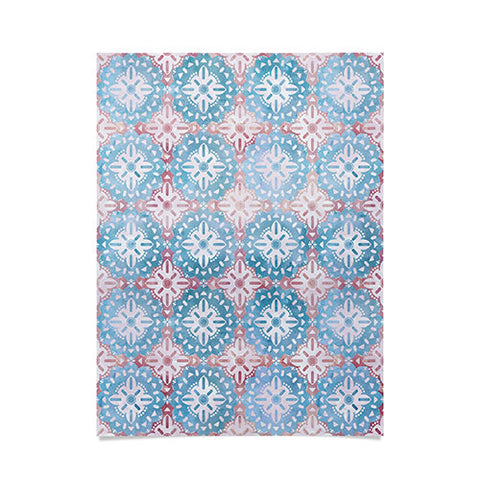 Schatzi Brown Boho Medallion Pastel Poster