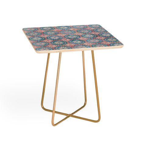 Schatzi Brown Boho Medallion Pastel Side Table