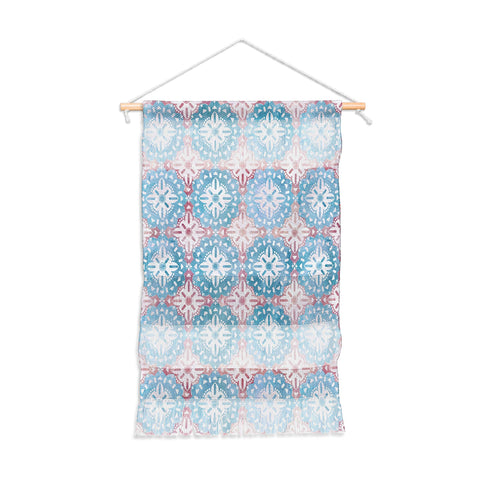 Schatzi Brown Boho Medallion Pastel Wall Hanging Portrait