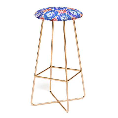 Schatzi Brown Boho Medallion RWB Bar Stool
