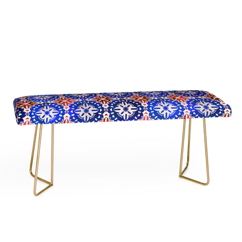 Schatzi Brown Boho Medallion RWB Bench