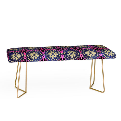 Schatzi Brown Boho Medallion Sparkle Bench