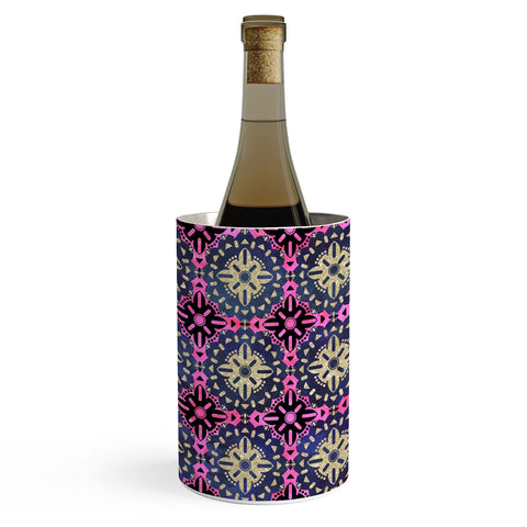Schatzi Brown Boho Medallion Sparkle Wine Chiller