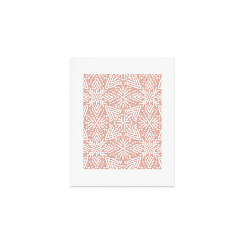 Schatzi Brown Boho Mesa 1 Pink Art Print