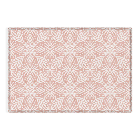 Schatzi Brown Boho Mesa 1 Pink Outdoor Rug