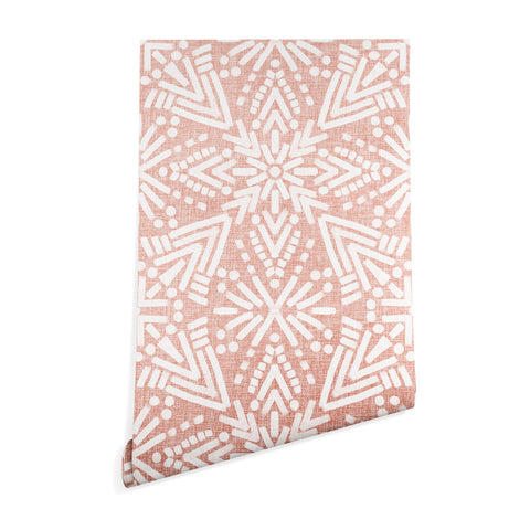 Schatzi Brown Boho Mesa 1 Pink Wallpaper